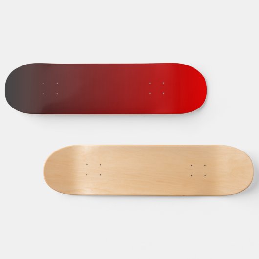 Zwart-rood verloopskateboard skateboard (Horizontaal)