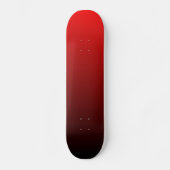 Zwart-rood verloopskateboard skateboard (Voorkant)