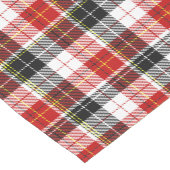Zwart, rood & wit 35 x 180 cm tafelloper (Hoek)