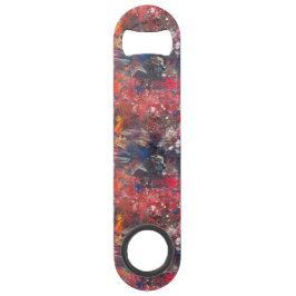 Zwart Rood Wit Blauw Roestvrij staal Fles Opener Speed Flessenopener