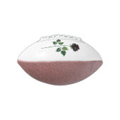 Zwart roos american football (Gedraaid 90)