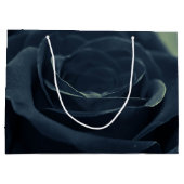 Zwart Roos Donker Gotisch Bloem Foto Verjaardag Groot Cadeauzakje (Achterkant)