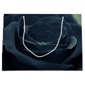 Zwart Roos Flower Dark Gothic Vibe Groot Cadeauzakje (Voorkant)
