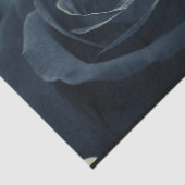 Zwart Roos Flower Dark Gothic Vibe Tissuepapier (Detail)