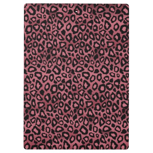  zwart-Roos Gold Glitter Klembord (Achterkant)