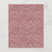 Zwart Roos Gold Glitter-schijven 's ochtends (Achterkant)