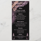 Zwart Roos Gold Nieuwjaarsmenu & knappe champagne Menu (Voorkant)