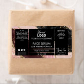 Zwart-Roos goudhak en haarolie Etiket (Insitu)