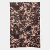 Zwart-Roos goudmarmer Theedoek (Verticaal)
