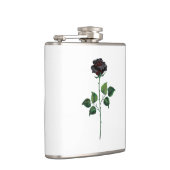 Zwart roos heupfles (Rechts)