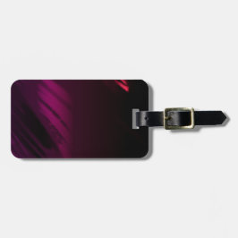 Zwart Roos kleur Bagagelabel