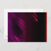 Zwart Roos kleur Briefkaart (Voorkant / Achterkant)