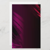 Zwart Roos kleur Briefpapier (Voorkant / Achterkant)