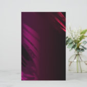 Zwart Roos kleur Briefpapier (Staand voorkant)