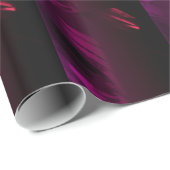 Zwart Roos kleur Cadeaupapier (Rol Hoek)