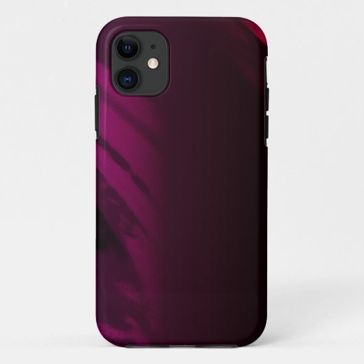 Zwart Roos kleur Case-Mate iPhone Case (Achterkant)