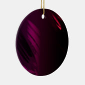 Zwart Roos kleur Keramisch Ornament (Rechts)