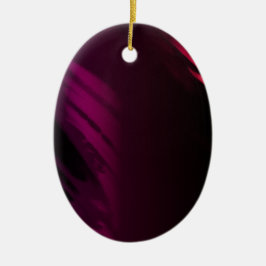 Zwart Roos kleur Keramisch Ornament