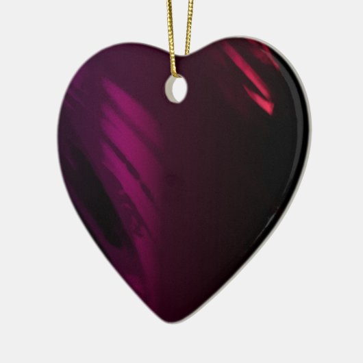 Zwart Roos kleur Keramisch Ornament (Links)