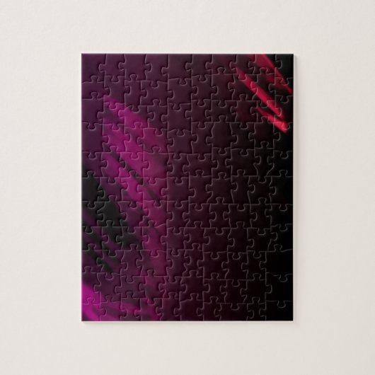 Zwart Roos kleur Legpuzzel (Verticaal)