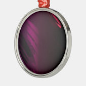 Zwart Roos kleur Metalen Ornament (Links)