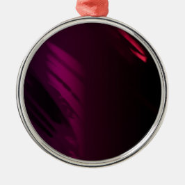 Zwart Roos kleur Metalen Ornament