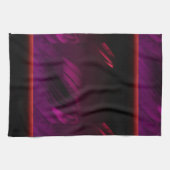 Zwart Roos kleur Theedoek (Horizontaal)