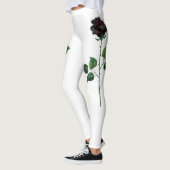 Zwart roos leggings (Links)