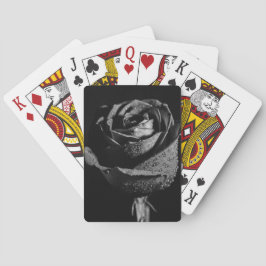 Zwart Roos Pokerkaarten