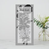 Zwart Roos Silhouette (Staand voorkant)