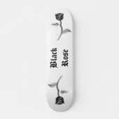 Zwart Roos. Skateboard (Voorkant)