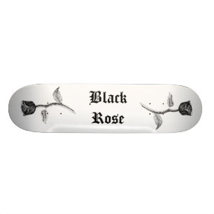Zwart Roos. Skateboard
