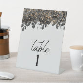 Zwart Roos Tabel 1 Reclamebord Met Voetstuk (Insitu)