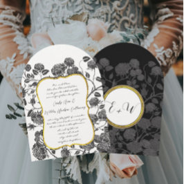 Zwart Roos tegen dubbele rand Aangepast kleurenhuw Kaart