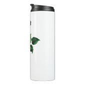 Zwart roos thermosbeker (Geroteerd rechts)