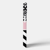 Zwart roze Chevron, persoonlijk Case-Mate iPhone Case (Achterkant / Rechts)