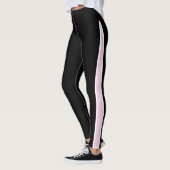 Zwart roze en wit leggings (Links)