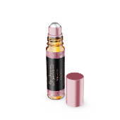 Zwart & Roze Glitter Parfum Roller Flessenetiket Waterfles Etiket