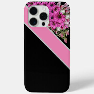 Zwart roze iPhone / iPad hoesje