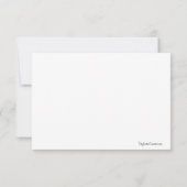 Zwart/roze Kaart (Achterkant)