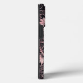 Zwart Roze Ogen Mandala Case-Mate iPhone Case (Achterkant / Rechts)