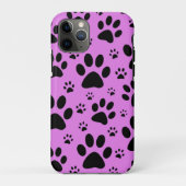 Zwart, roze, paarse, stevige afdrukken Case-Mate iPhone case (Achterkant)