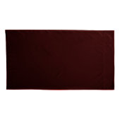 Zwart Roze Rood Hart Kussensloop (Achterkant-Rechts)
