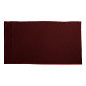 Zwart Roze Rood Hart Kussensloop (Achterkant-Links)