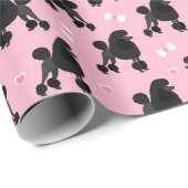 Zwart roze roze rode roze rode roodroze rode roodj cadeaupapier (Rol Hoek)