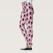 Zwart roze roze rode roze rode roodroze rode roodj leggings (Links)