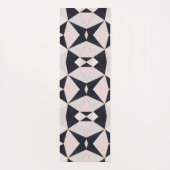 Zwart roze roze roodroodbruine kaleidoscoop yogamat (Achterkant)