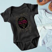 Zwart Roze Schattig Beste Moeder Ooit Moderne Moed Romper