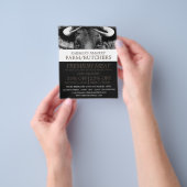 Zwart Rundvee, Boer & Slager Reclame Flyer (Hand)