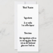 Zwart Russisch (Achterkant)